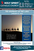 January 5th ’20 – The Epiphany of the Lord