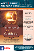 April 18 ’21 – Third Sunday of Easter