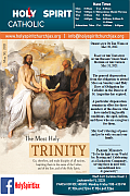 May 30th ’21 – Solemnity of the Most Holy Trinity