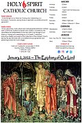 January 2nd ’22 – The Epiphany of the Lord