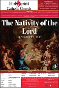 December 25th ’22 – The Nativity of Our Lord