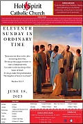 June 18th ’23 – Eleventh Sunday in Ordinary Time