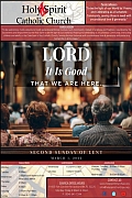 March 1st ’26 – Second Sunday in Lent