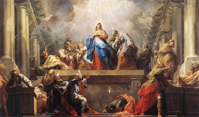 May 23 – Pentecost Sunday