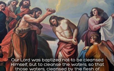 BAPTISM OF THE LORD: YOU ARE MY BELOVED CHILD