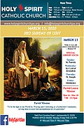 March 15th ’20 – 3rd Sunday of Lent