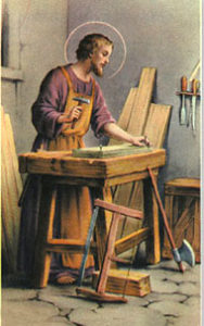 Friday, May 1st, St. Joseph the Worker