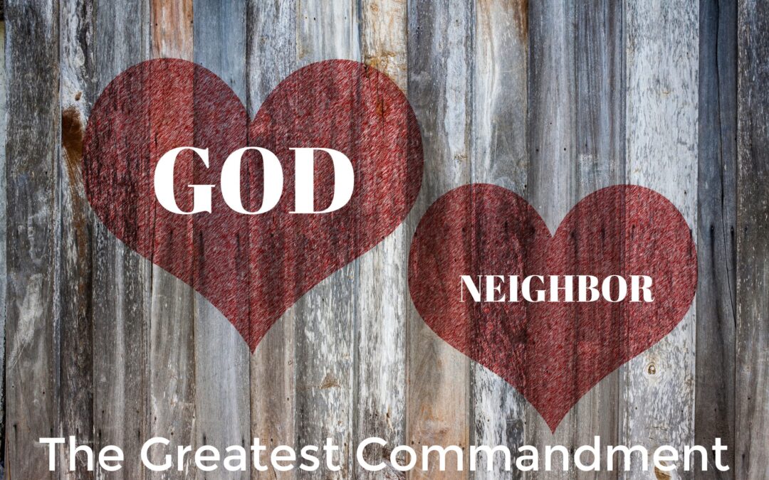 30TH SUNDAY IN THE ORDINARY TIME: GREATEST COMMANDMENT